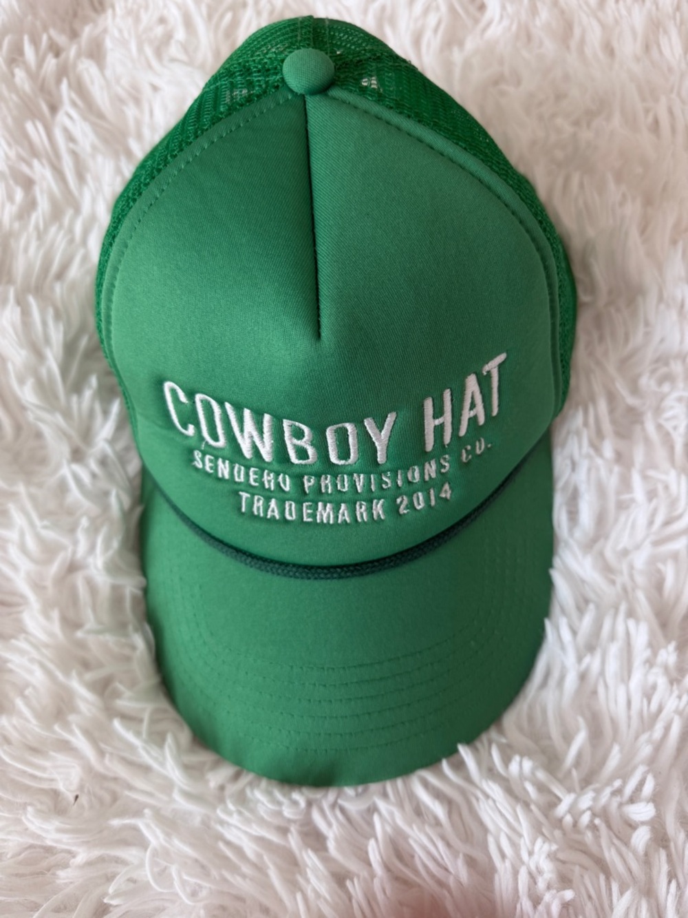 Sendero Provisions Co. Foam Green Trucker Hat